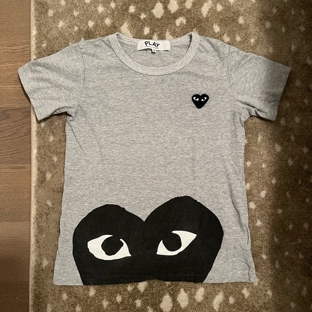 Come des Garcons Play Graphic Short Sleeve T-Shirt